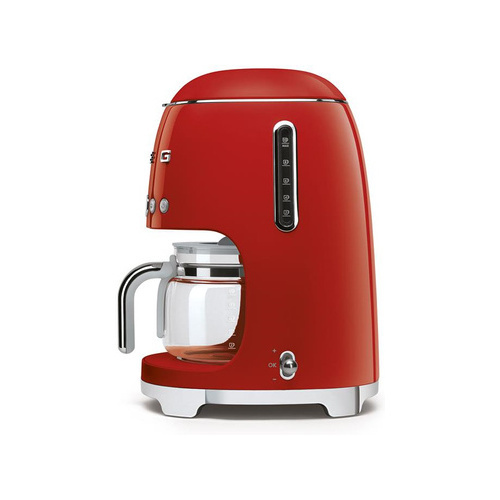 Smeg 50's Style Retro Drip Filter Coffee Machine - Glossy Red (Photo: 3)